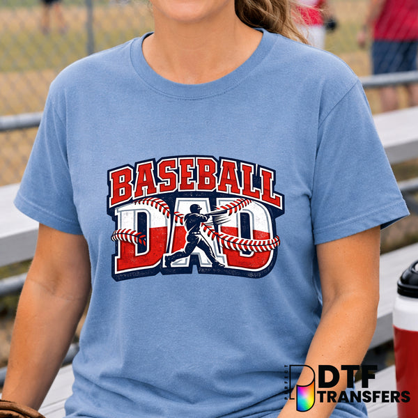BASEBALL DAD – Baseball DTF Transfer