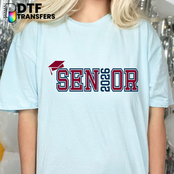 SENIOR 2026 – Teacher DTF Transfer