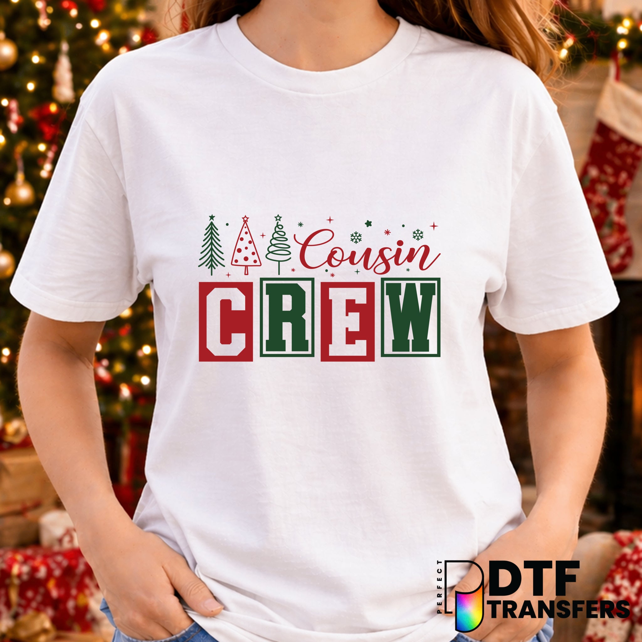 Cousin Crew – Christmas DTF Transfer