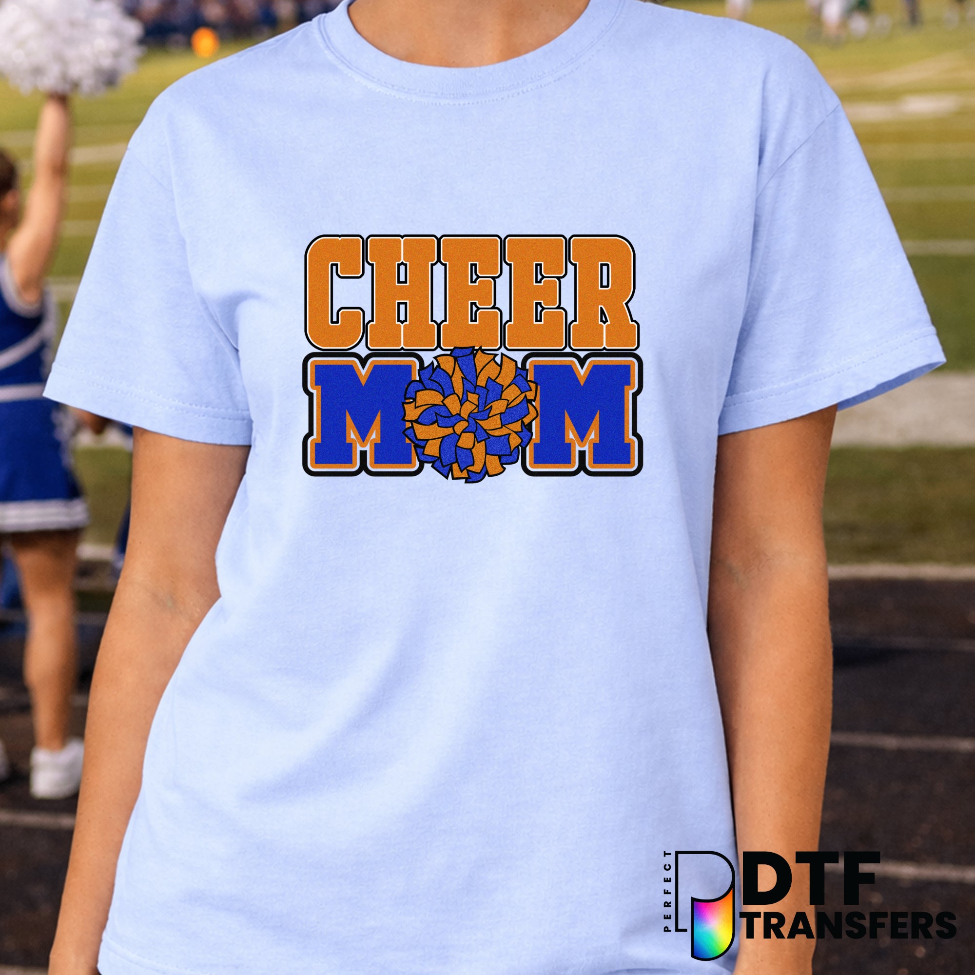 Cheer Mom – Cheerleading DTF Transfer