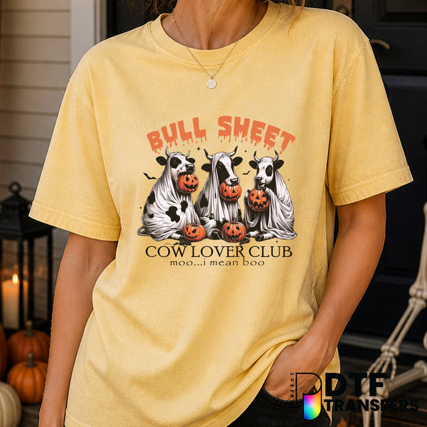 Bull Sheet Happy Halloween – Halloween DTF Transfer