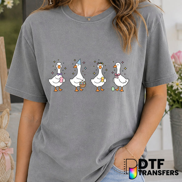 Easter Geese – Easter DTF Transfer