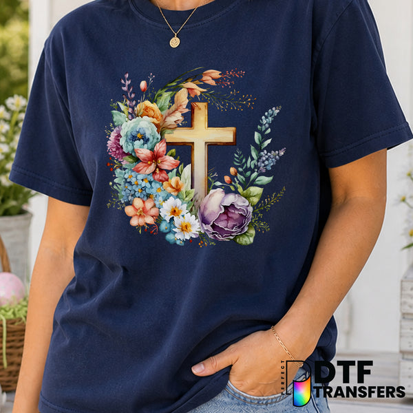 He Is Risen – Easter DTF Transfer