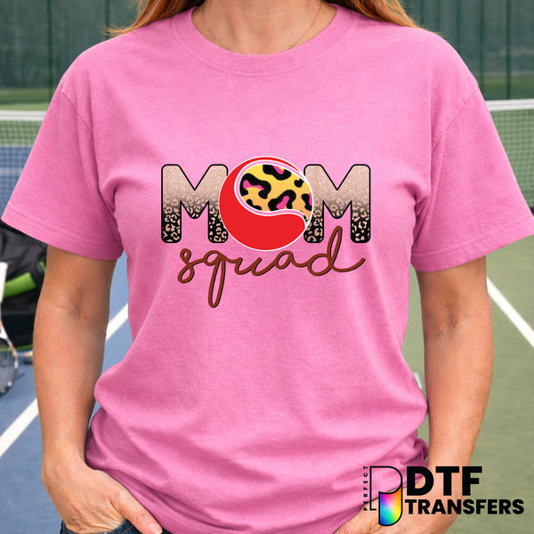MOM SQUAD – Tennis DTF Transfer