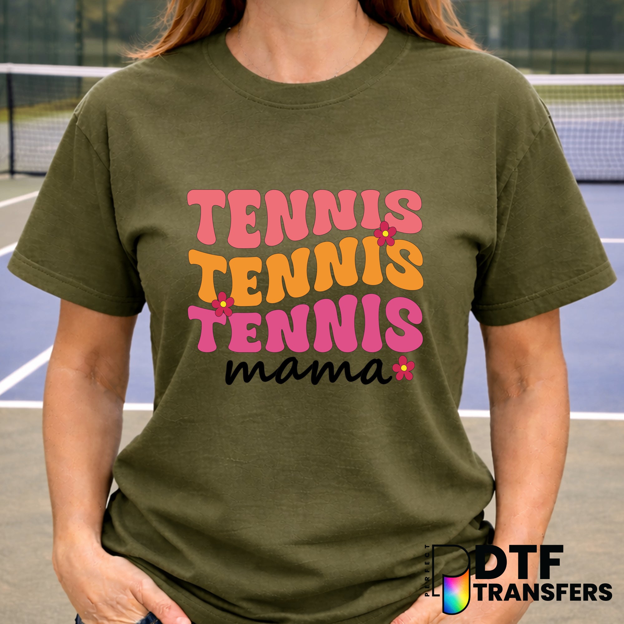 Tennis Mama – Tennis DTF Transfer