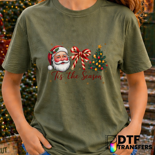 "Tis The Season" – Christmas DTF Transfer