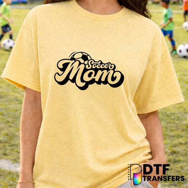 Soccer Mom – Soccer DTF Transfer