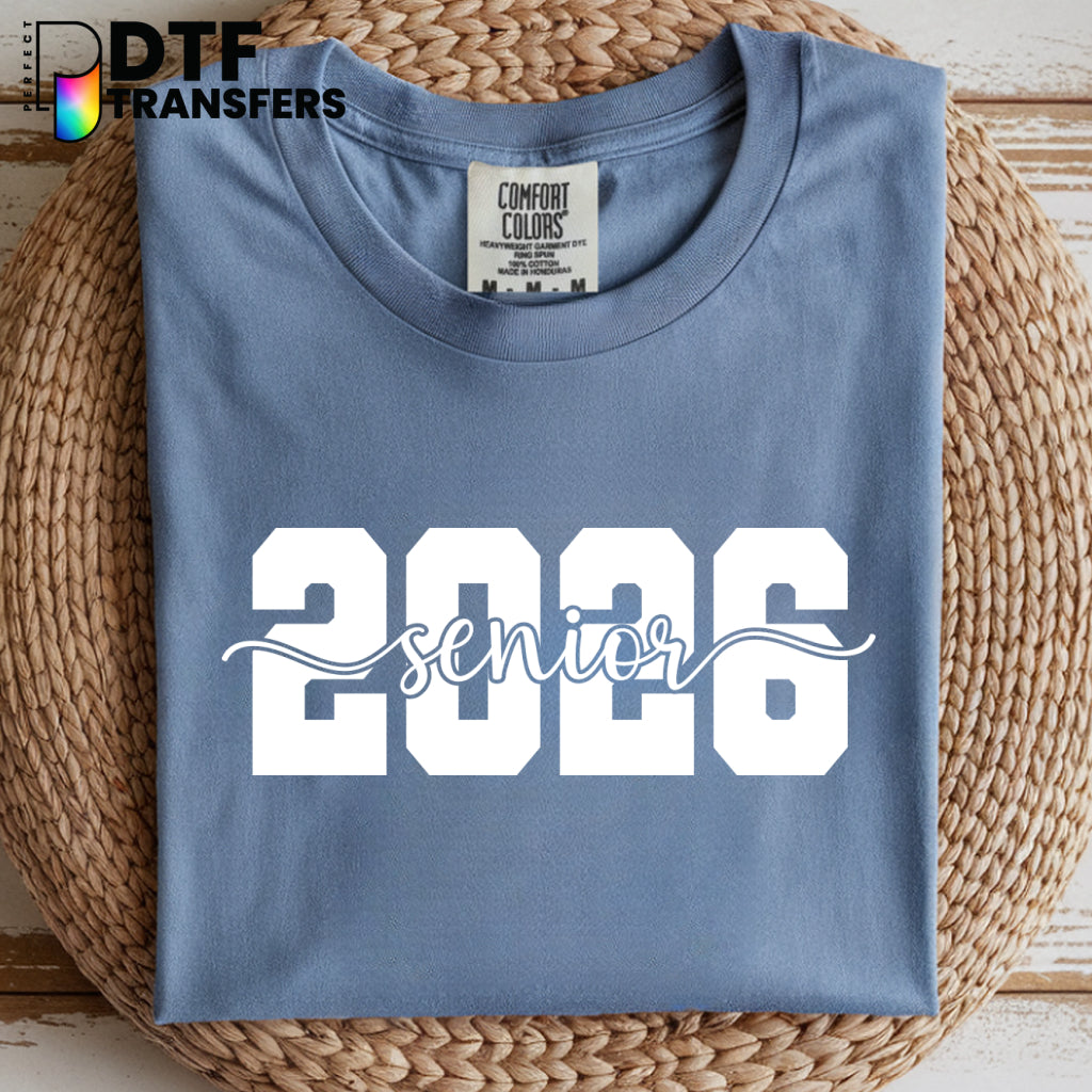 2026 Senior Script – Teacher DTF Transfer