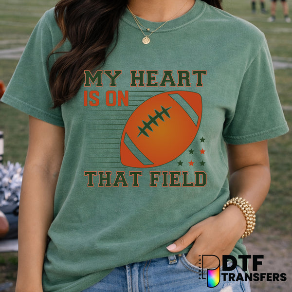 My Heart is on that Field – Football DTF Transfer