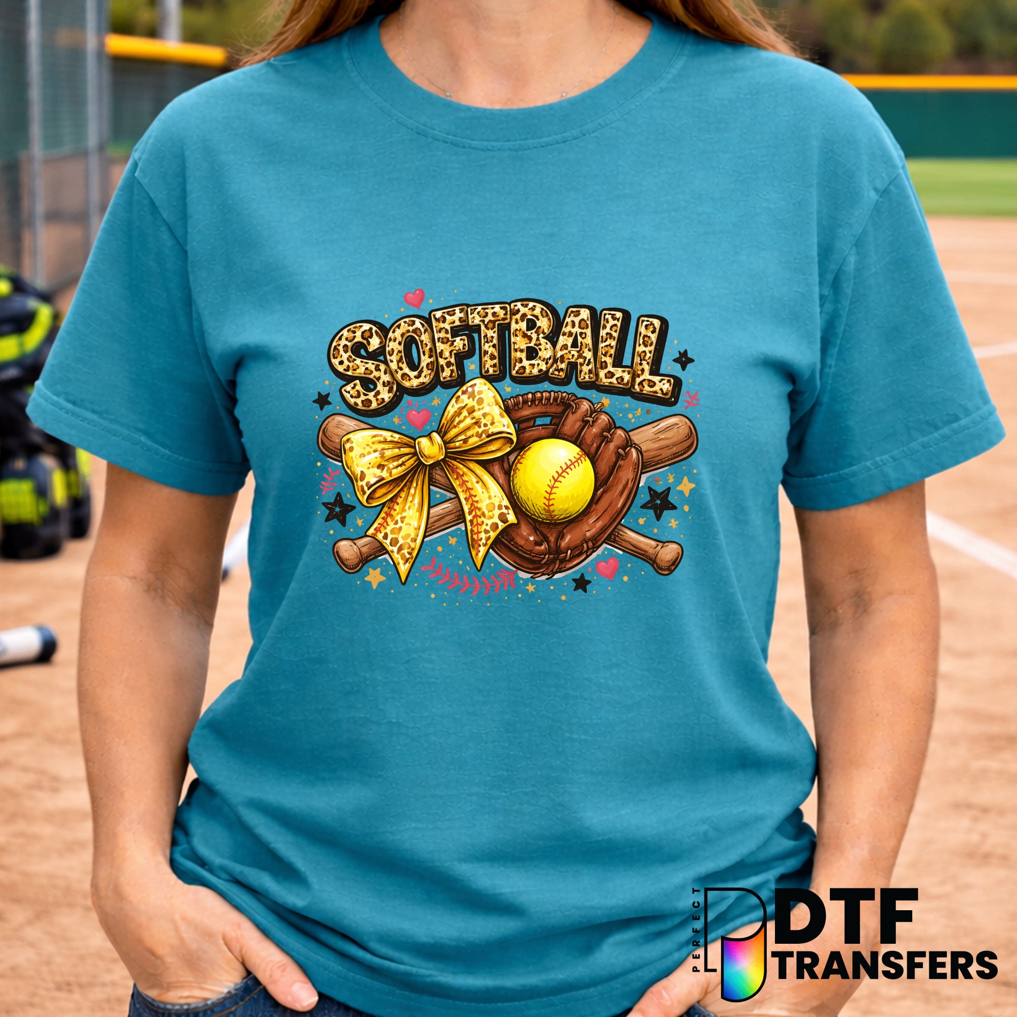 I'D RATHER BE AT THE BALLFIELD – Softball DTF Transfer