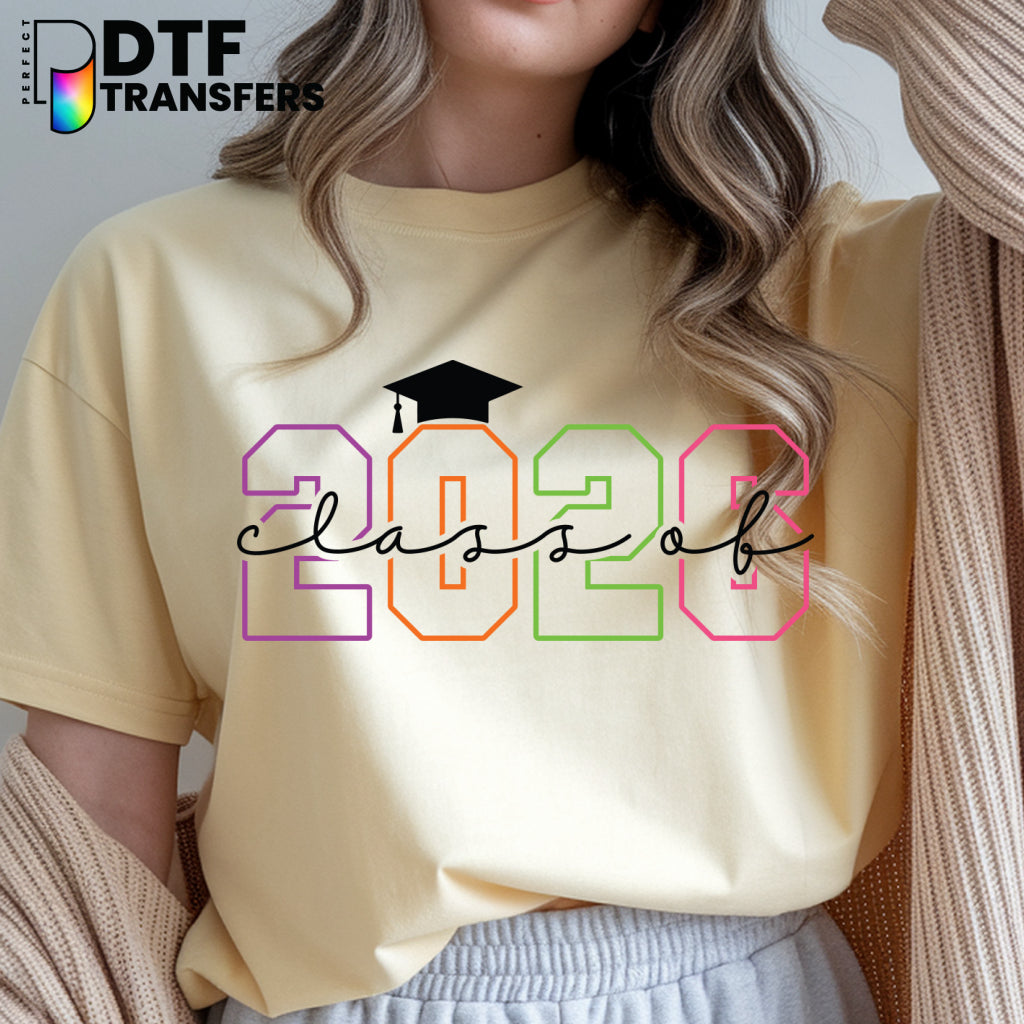 Class of 2026 – Teacher Graduation DTF Transfer