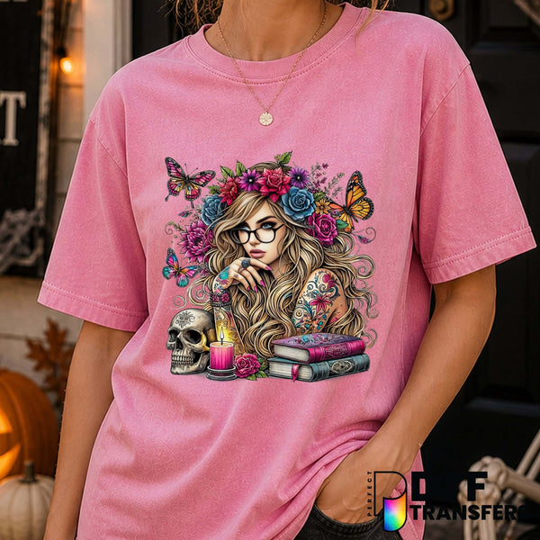 Boho Witch – Halloween DTF Transfer