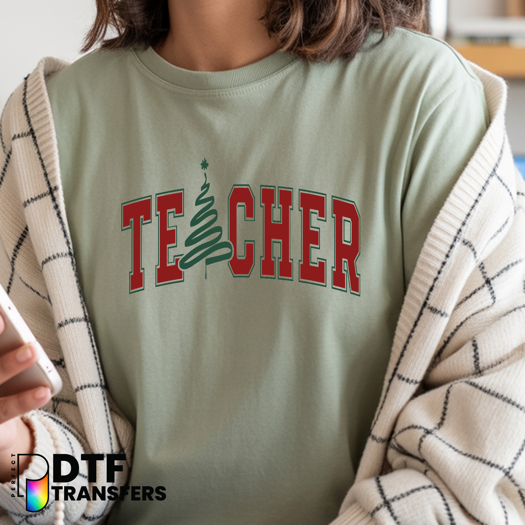 It's the Most Wonderful Time of the Year Teacher – Christmas Truck DTF Transfer