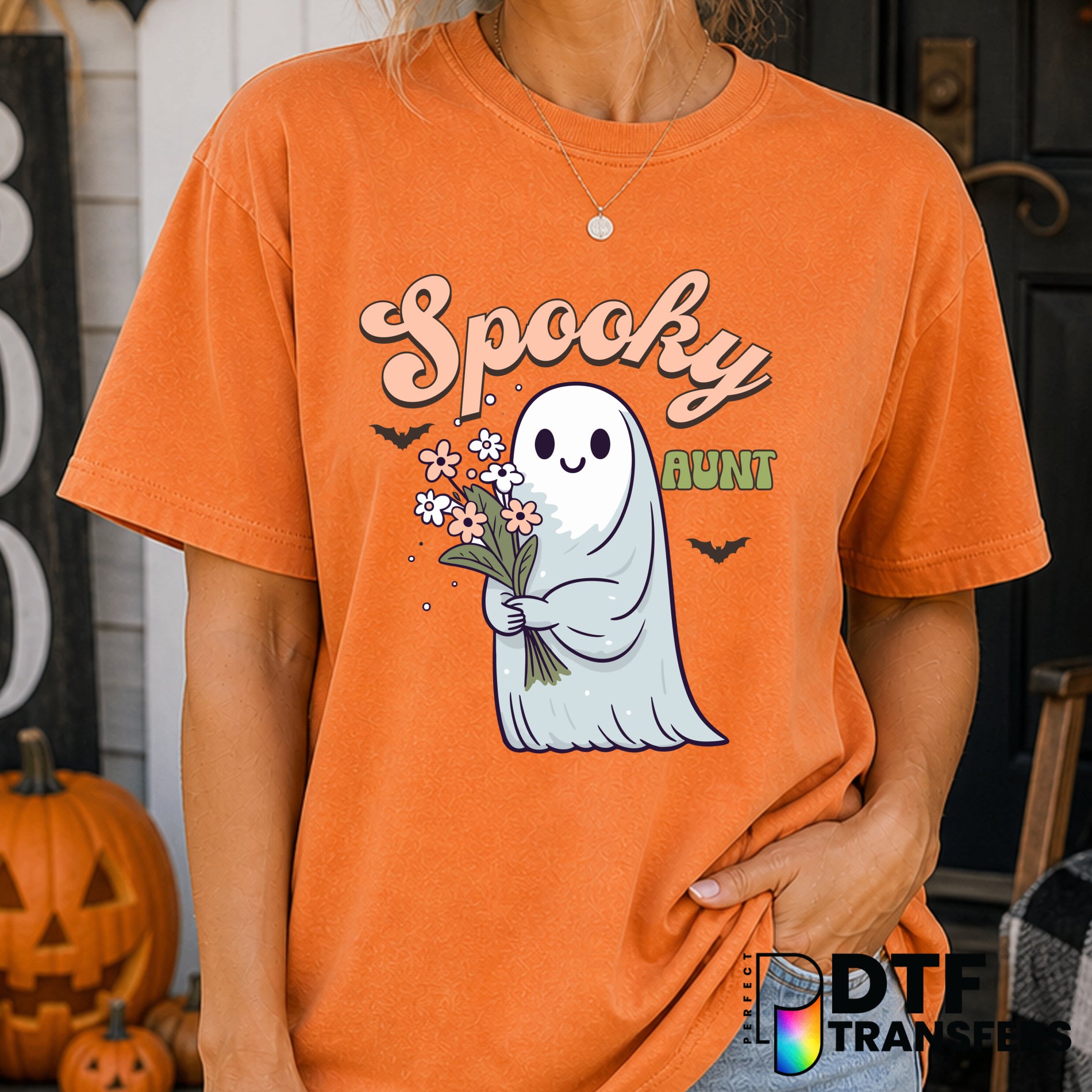SPOOKY AUNT – Halloween DTF Transfer