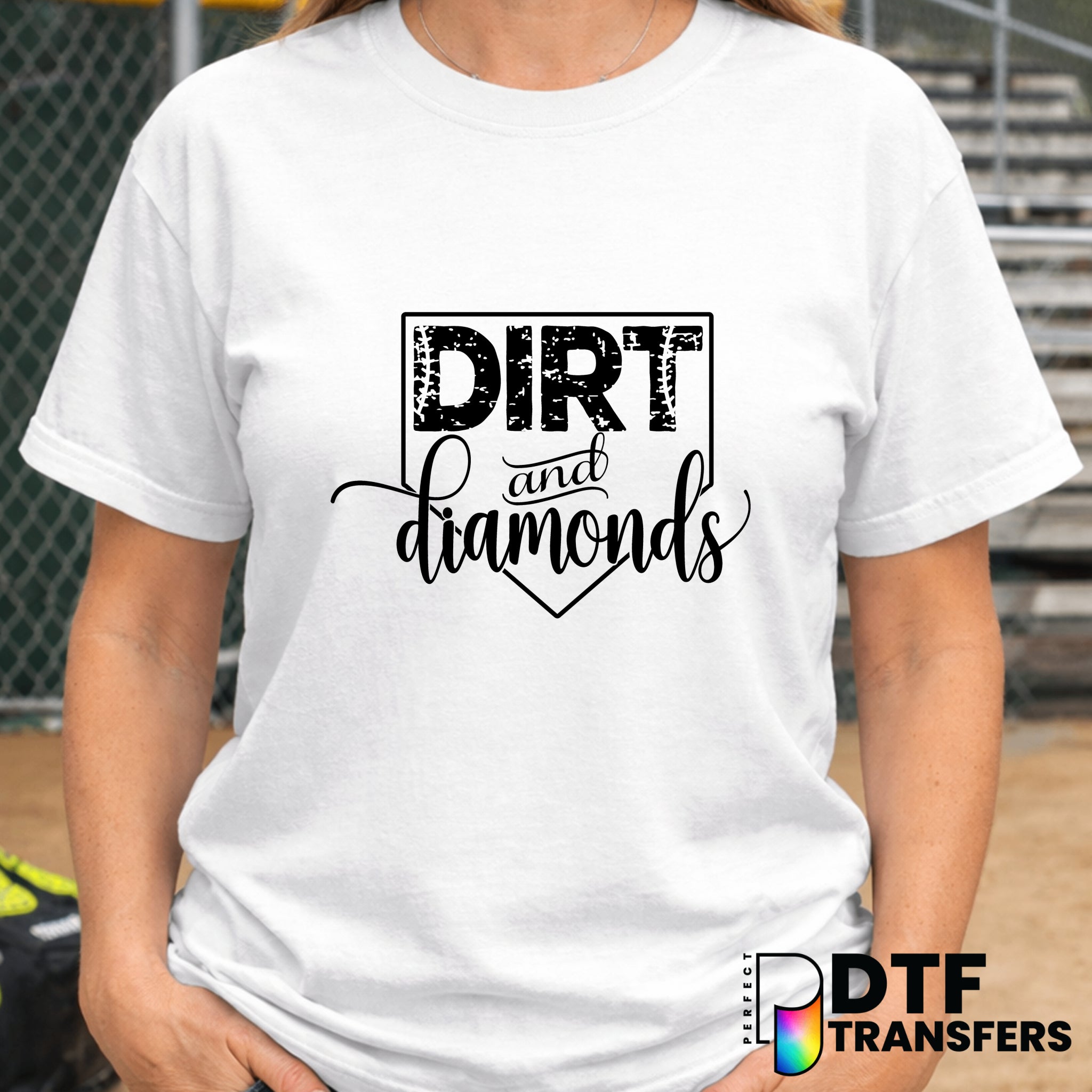 Dirt and Diamonds Softball – DTF Transfer