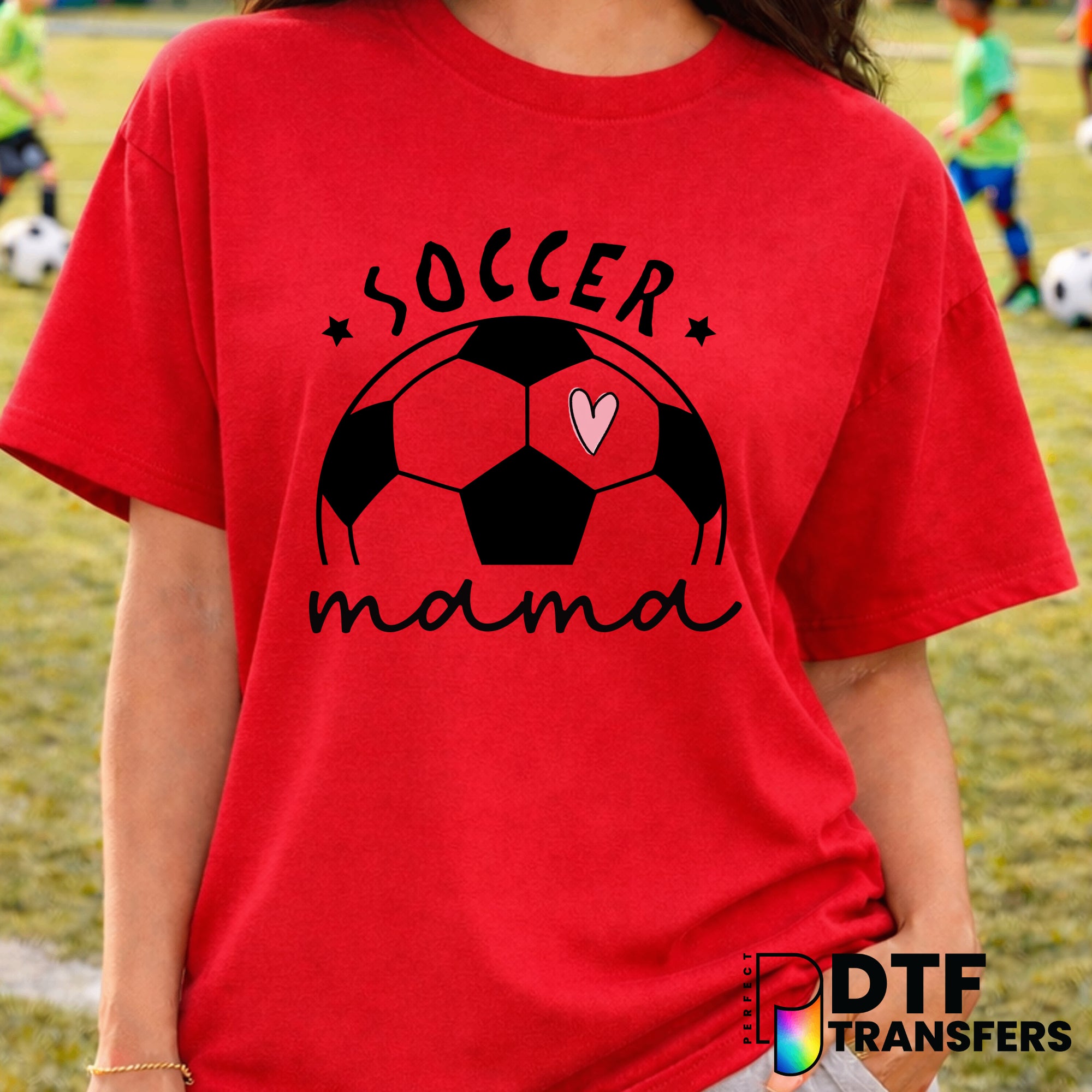 Soccer Mama – Soccer DTF Transfer