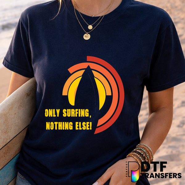 Surfboards & Sunset – Surfing DTF Transfer