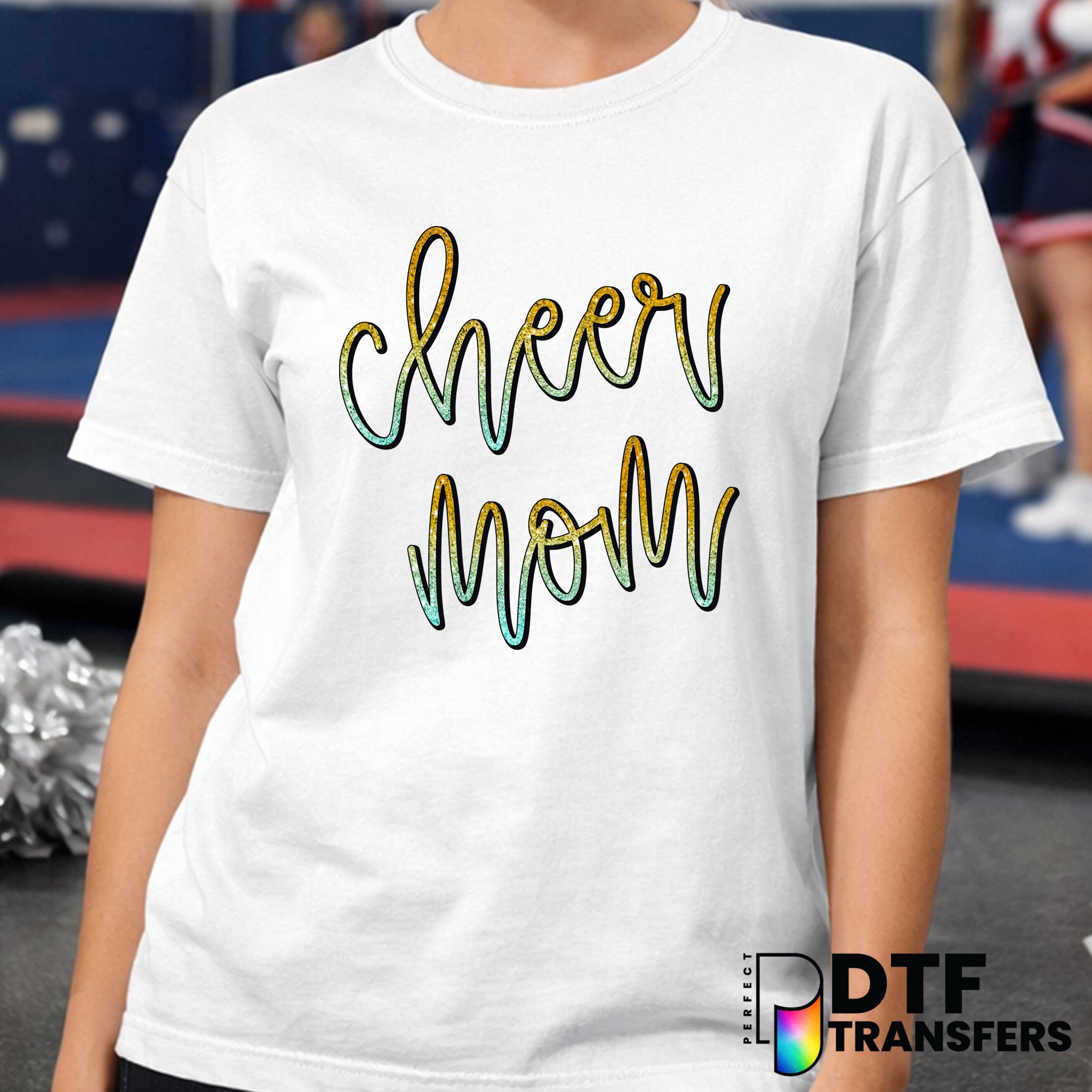 Cheer Mom – Cheerleading DTF Transfer