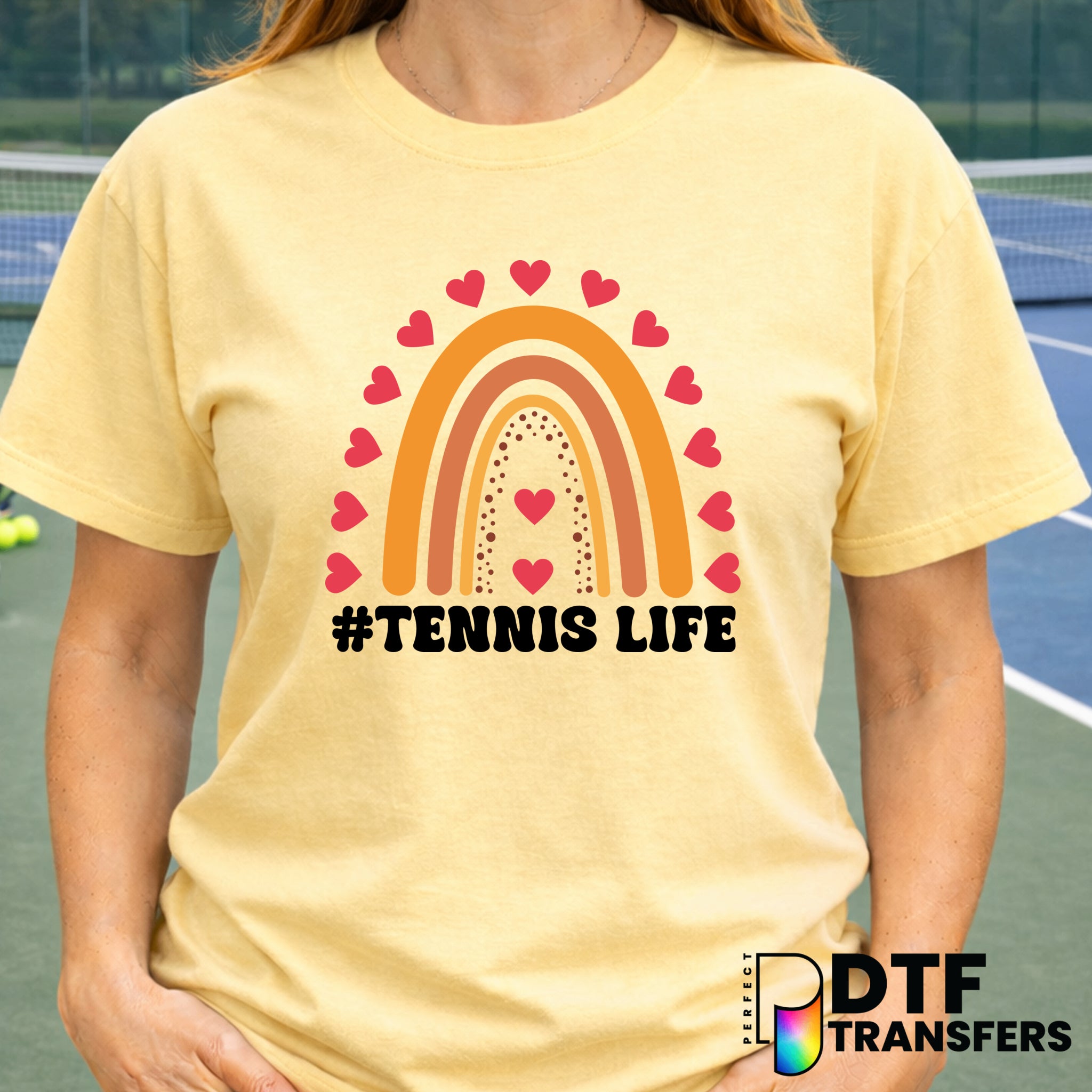 Tennis Life – Tennis DTF Transfer