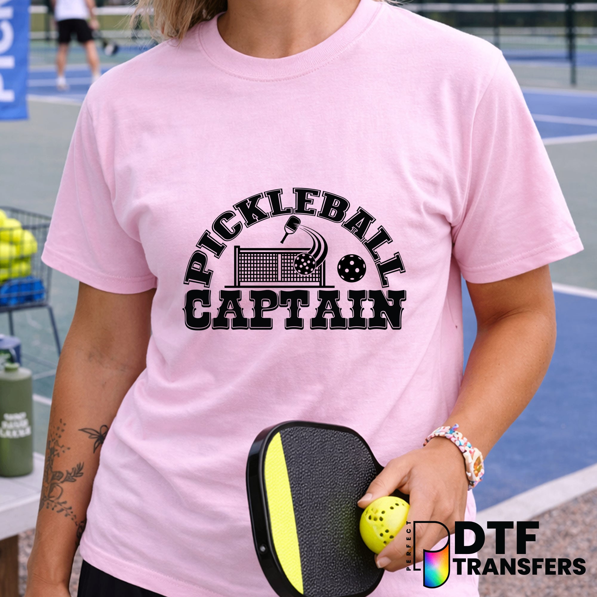 PICKLEBALL CAPTAIN – Pickleball DTF Transfer