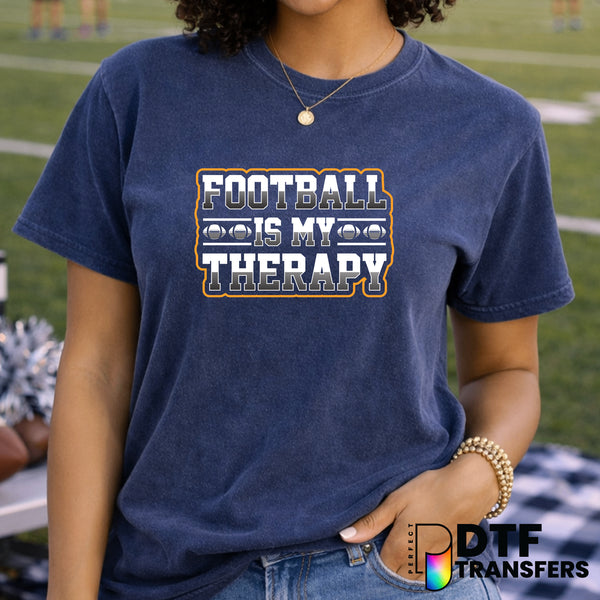 Football Is My Therapy – Football DTF Transfer