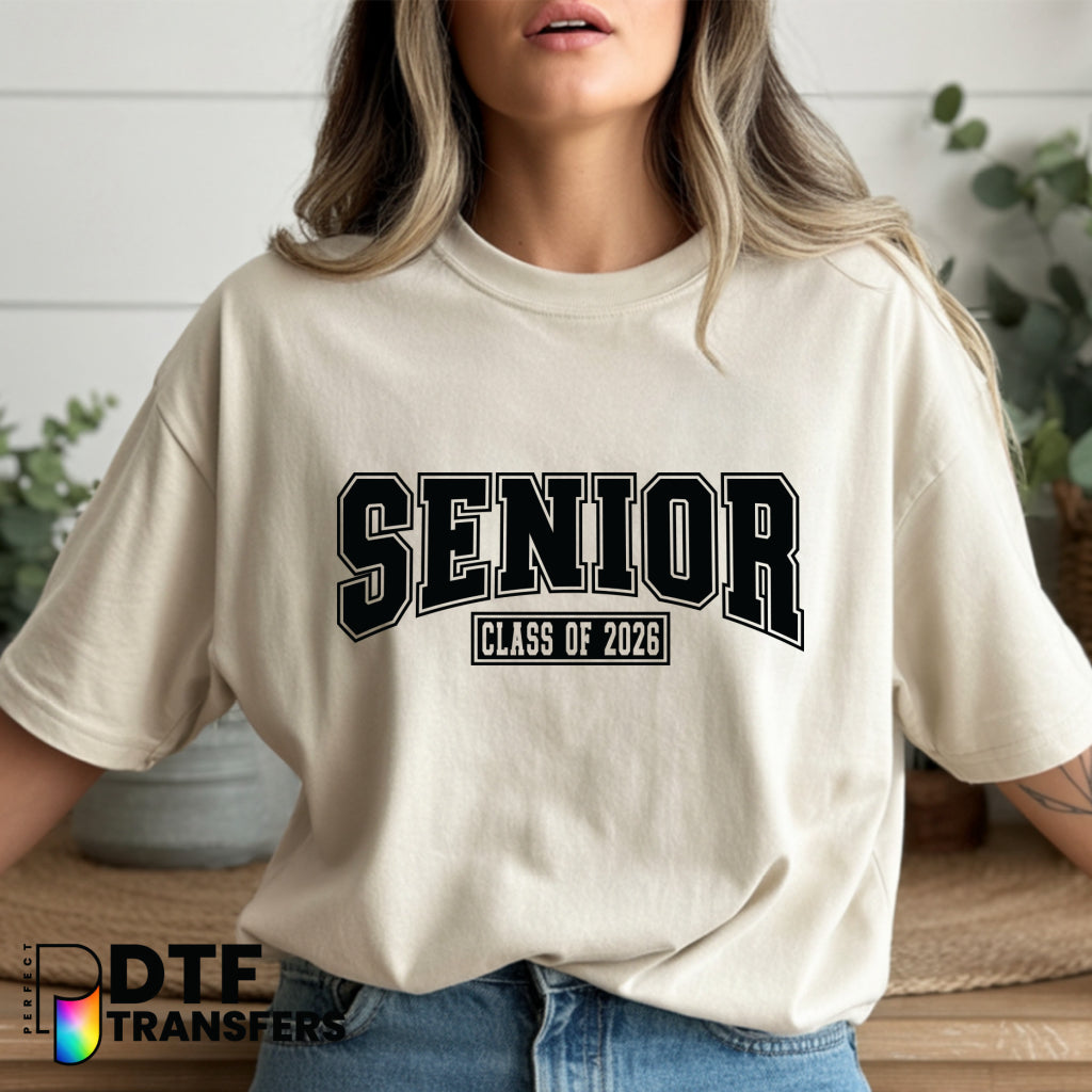 SENIOR CLASS OF 2026 – Teacher Graduation DTF Transfer