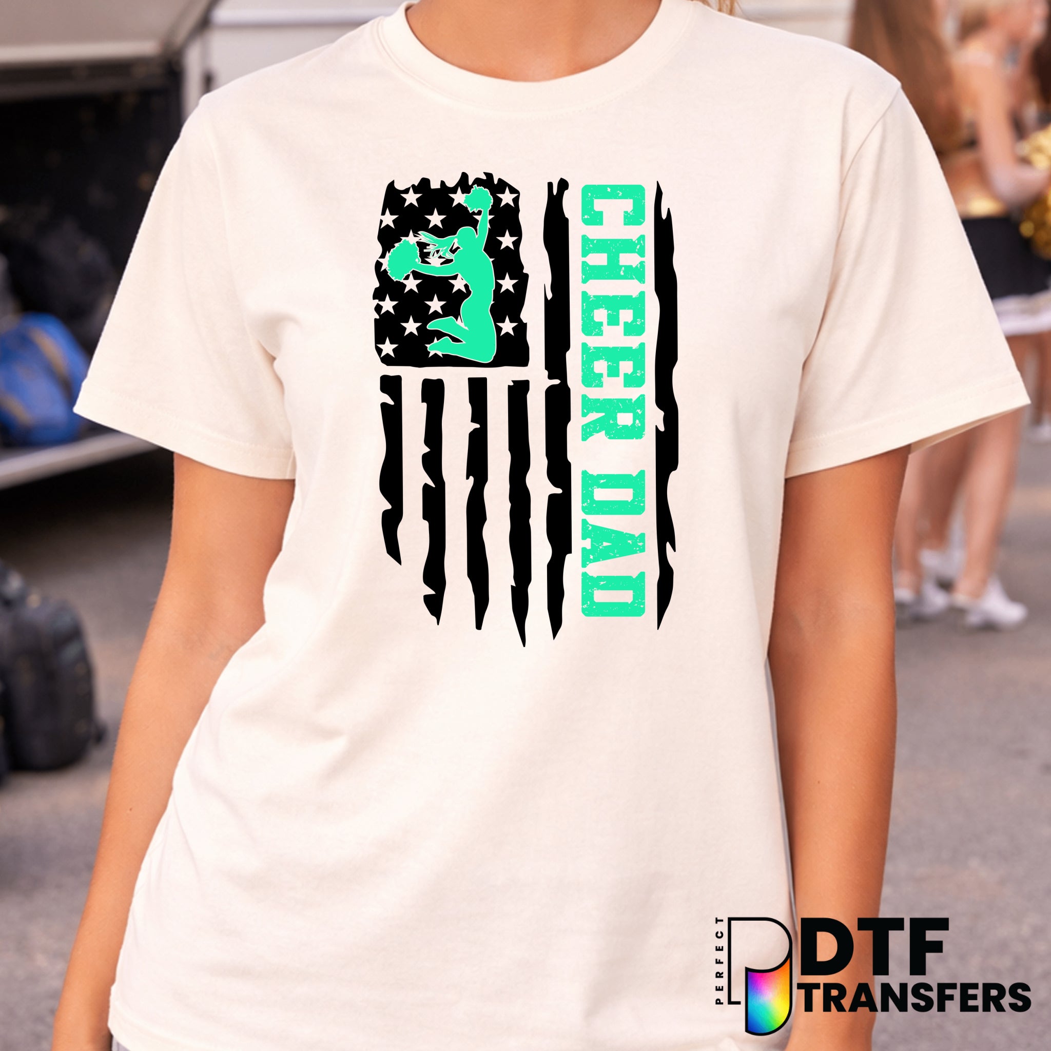Cheer Dad – Cheerleading DTF Transfer