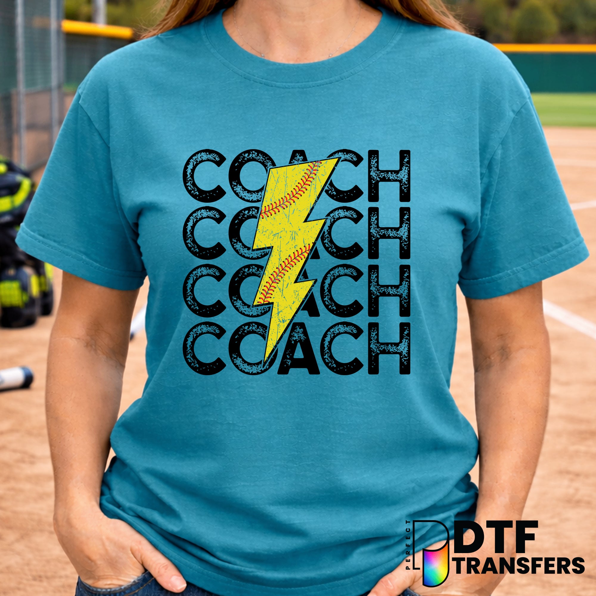 COACH SOFTBALL – Softball DTF Transfer