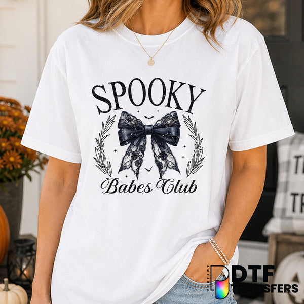 SPOOKY BABE – Halloween DTF Transfer