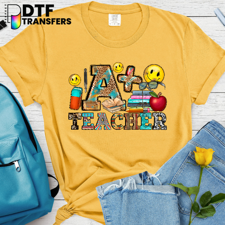A Plus TEACHER – Teacher DTF Transfer