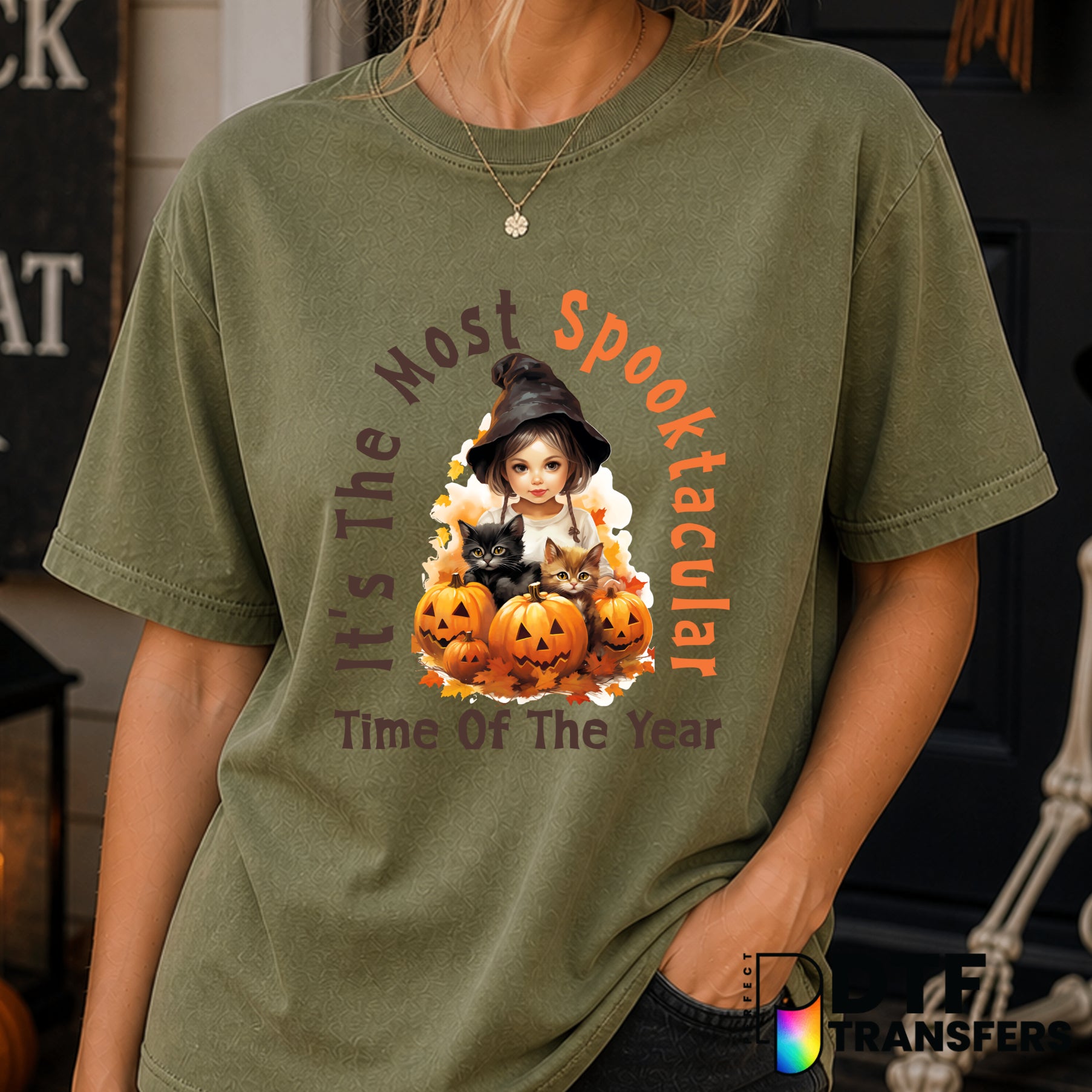 It's The Most Spooktacular Time Of The Year – Halloween DTF Transfer