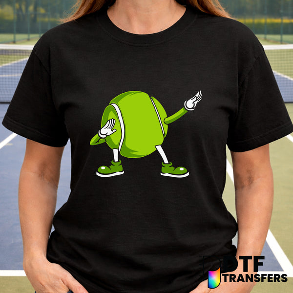 I'd Hit That Funny Dabbing Tennis Ball – DTF Transfer