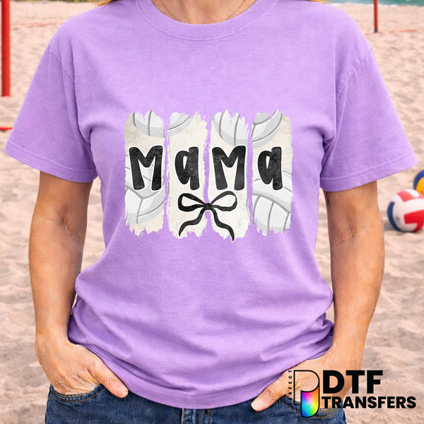 Coquette Volleyball Mama – Volleyball DTF Transfer
