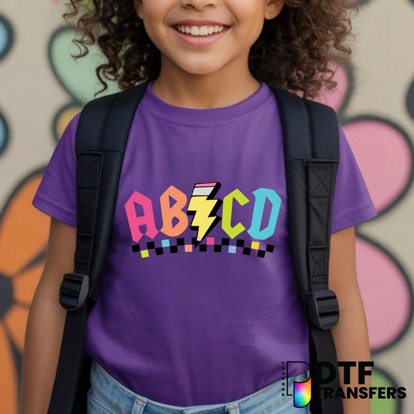 WELCOME BACK TO SCHOOL – Teacher DTF Transfer