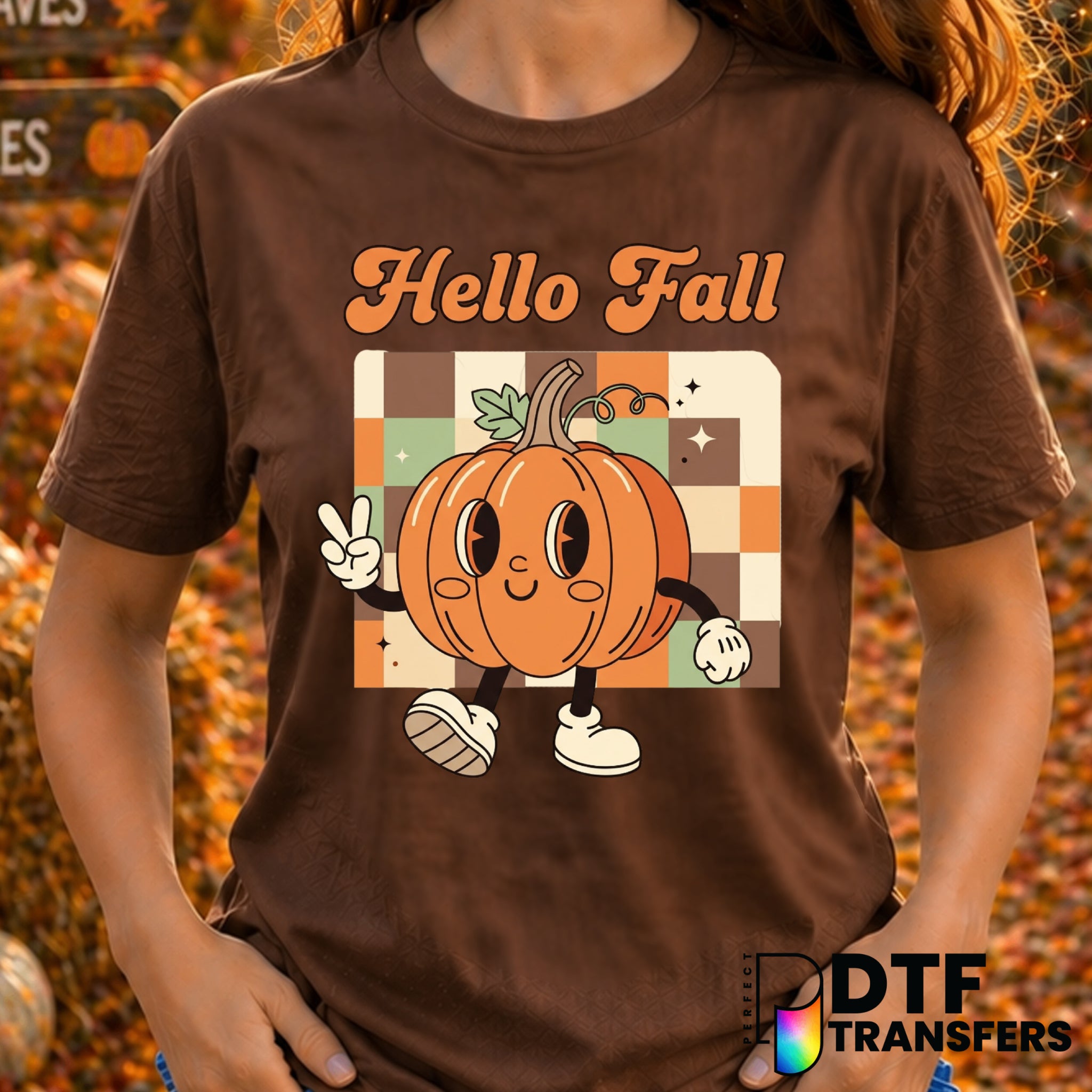 Hello Fall – Thanksgiving DTF Transfer