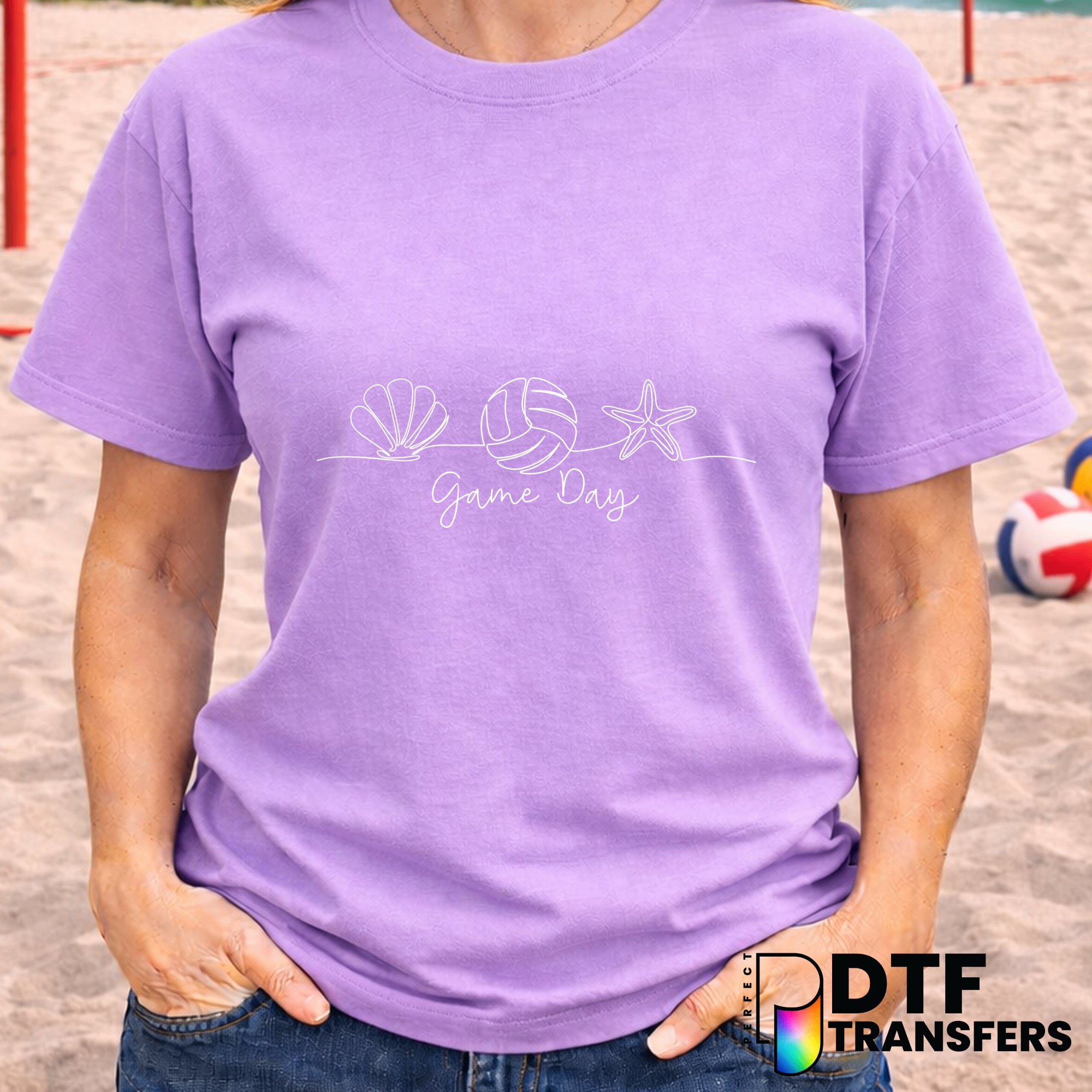 Volleyball Mom – Volleyball DTF Transfer