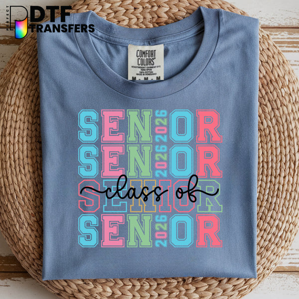 Senior Stack Class of 2026 – Teacher DTF Transfer