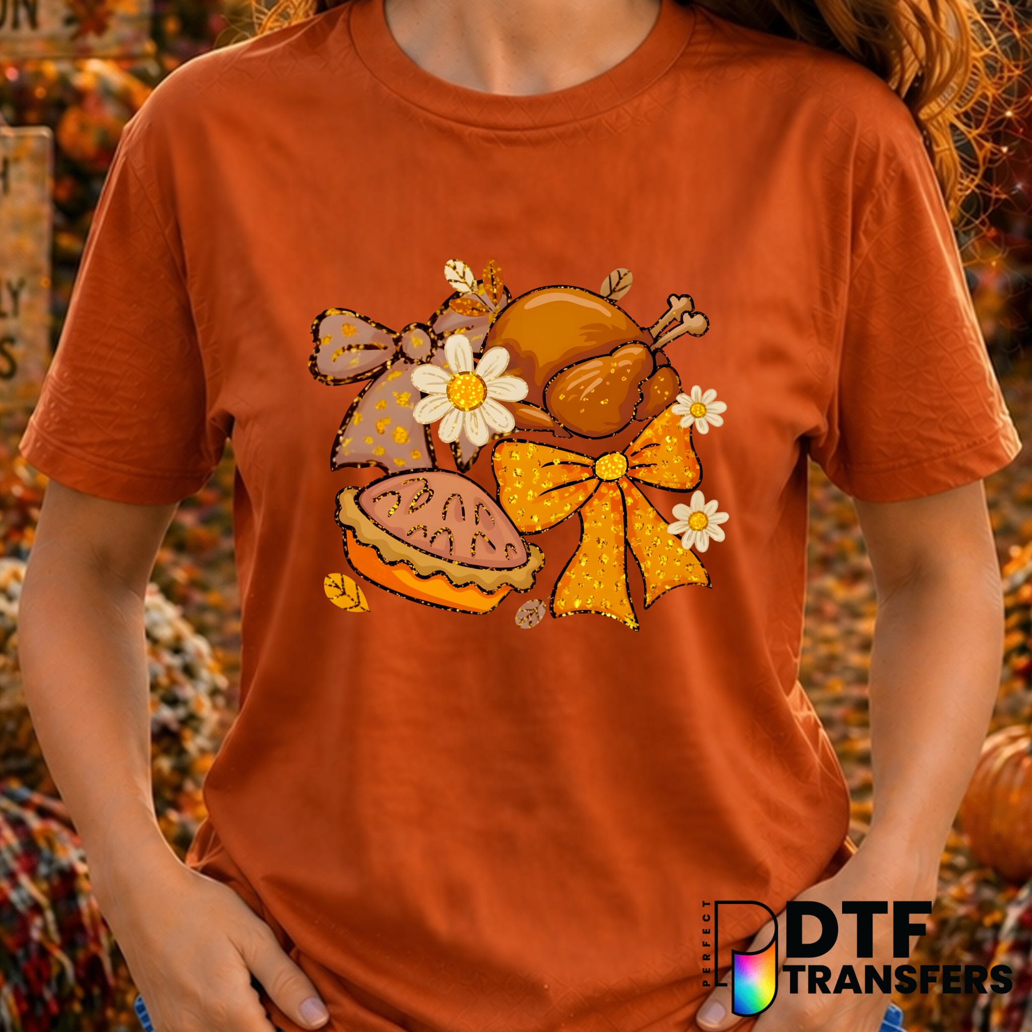 HAPPY THANKSGIVING – Thanksgiving DTF Transfer