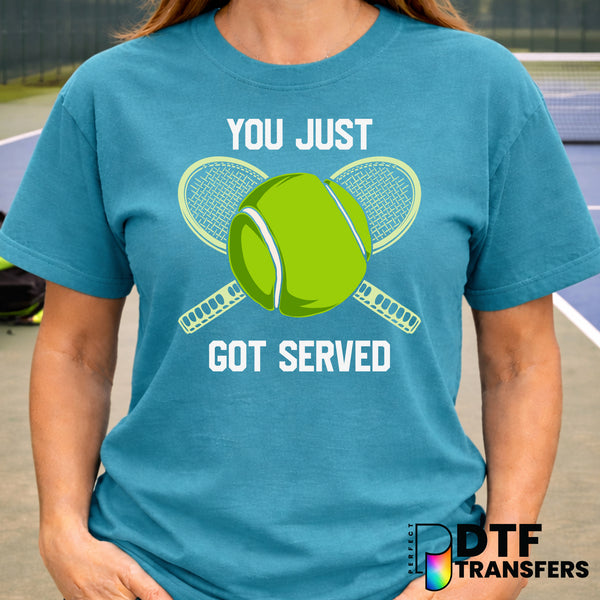 You Just Got Served – Tennis DTF Transfer