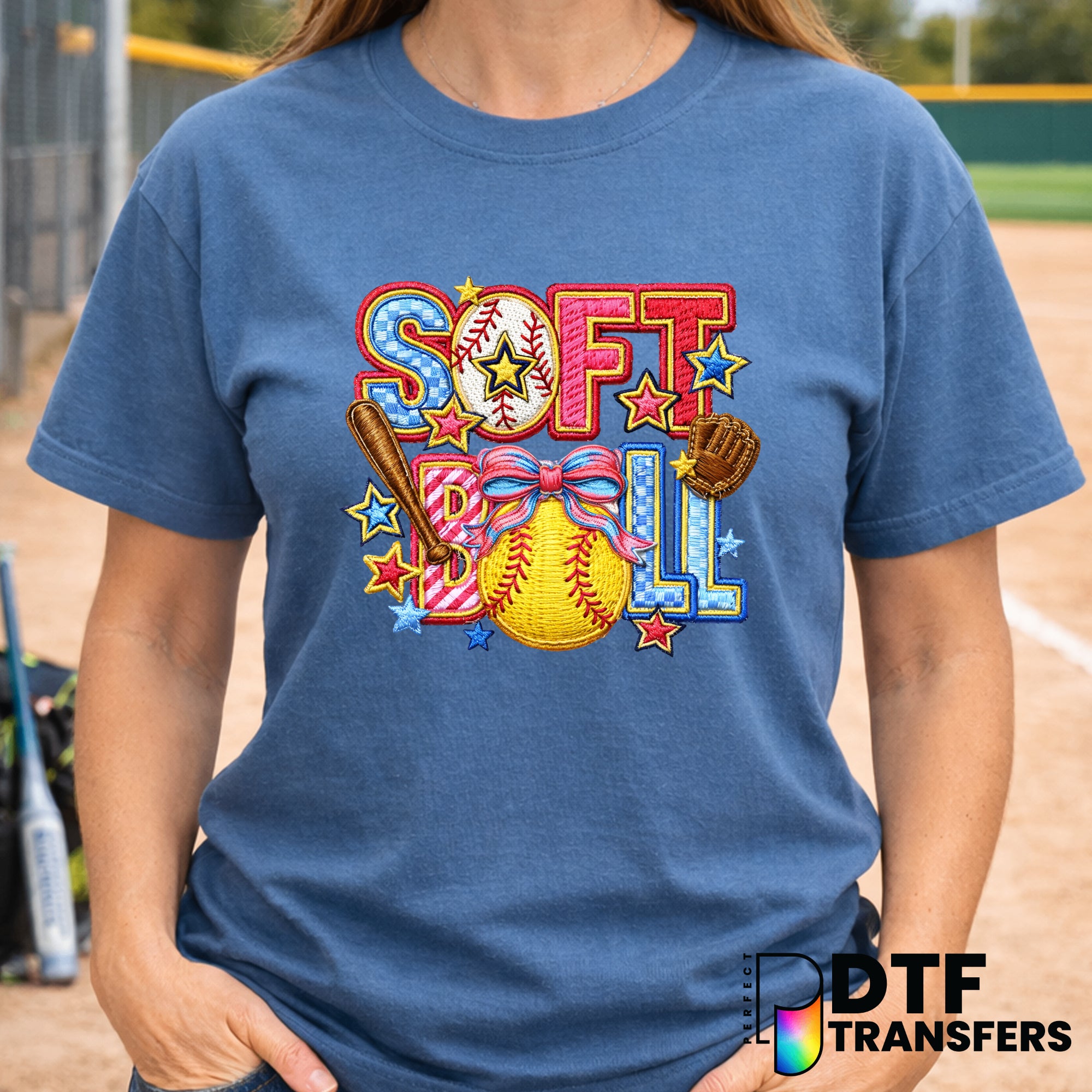 I DON'T NEED THERAPY I JUST NEED SOFTBALL – Softball DTF Transfer