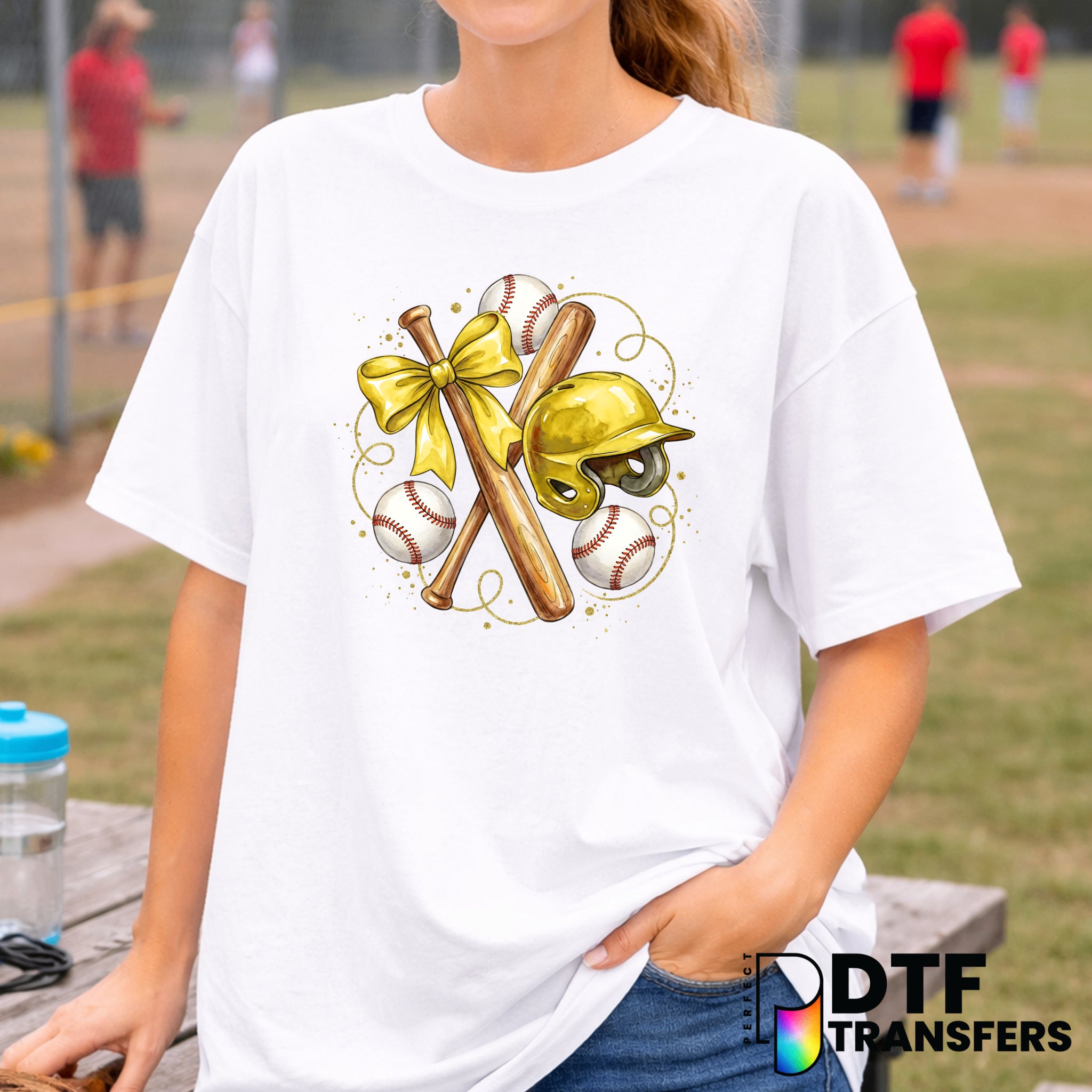 BASEBALL MOM – Baseball DTF Transfer