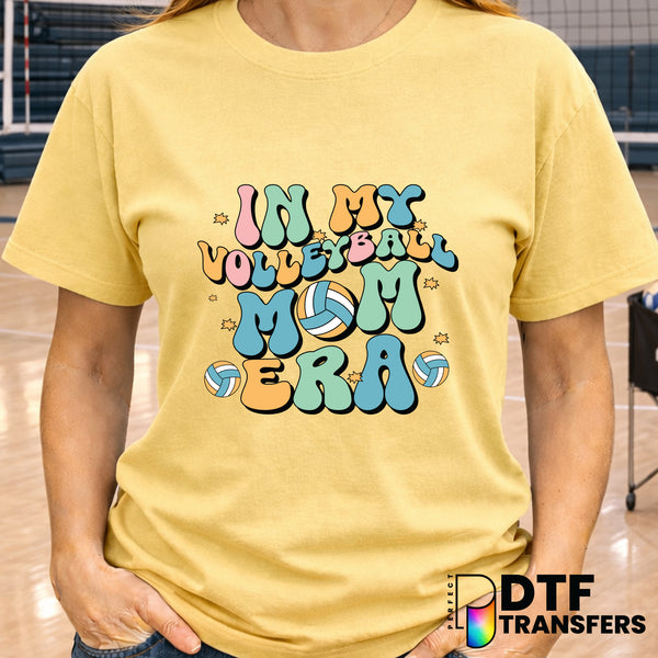 In My Volleyball Mom Era – Volleyball DTF Transfer