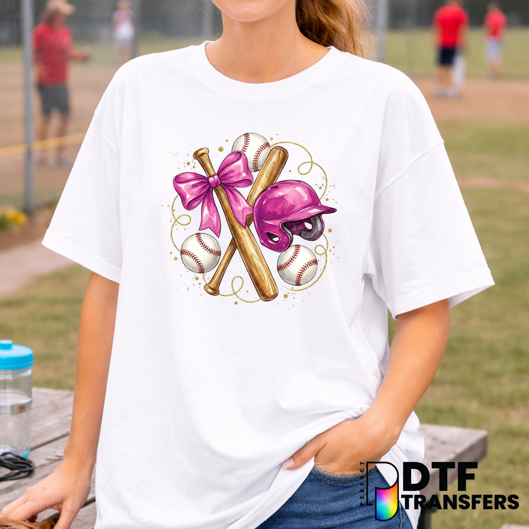 Baseball Mom – Baseball DTF Transfer