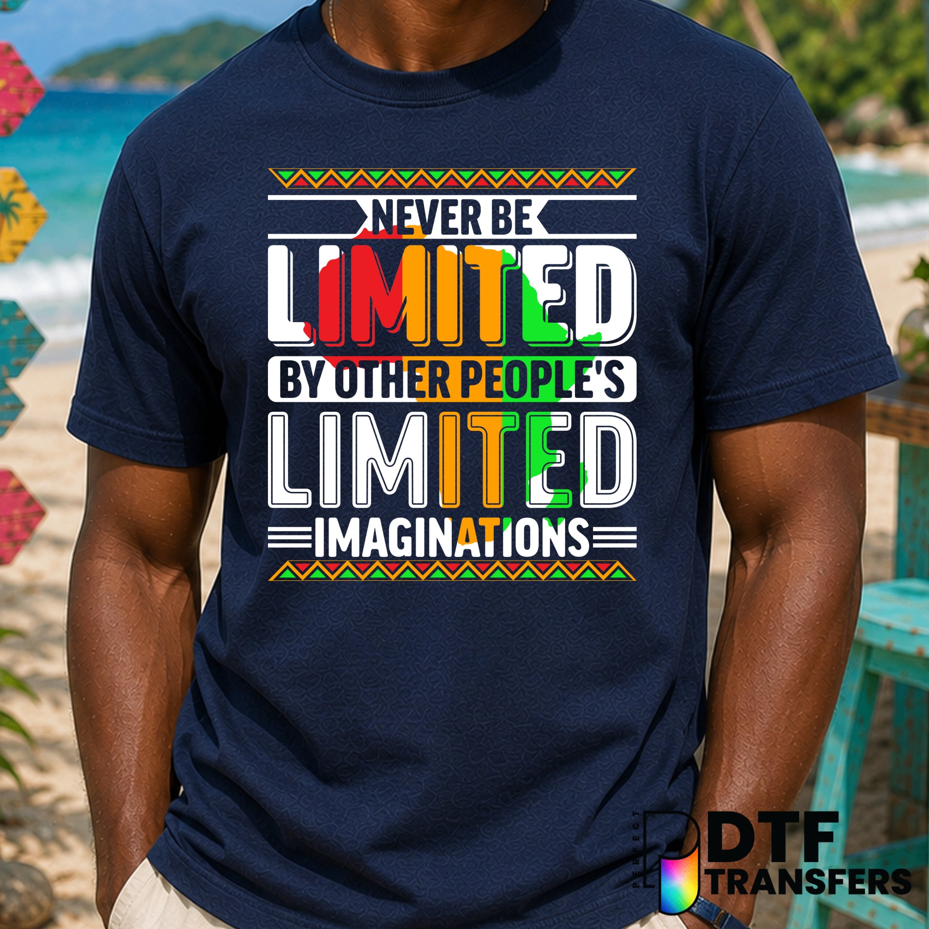 Never Be Limited By Other Peoples Limited Imagination Black History – Black History Month DTF Transfer