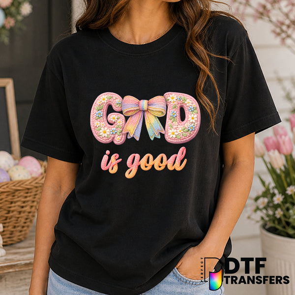 God is Good – Easter DTF Transfer