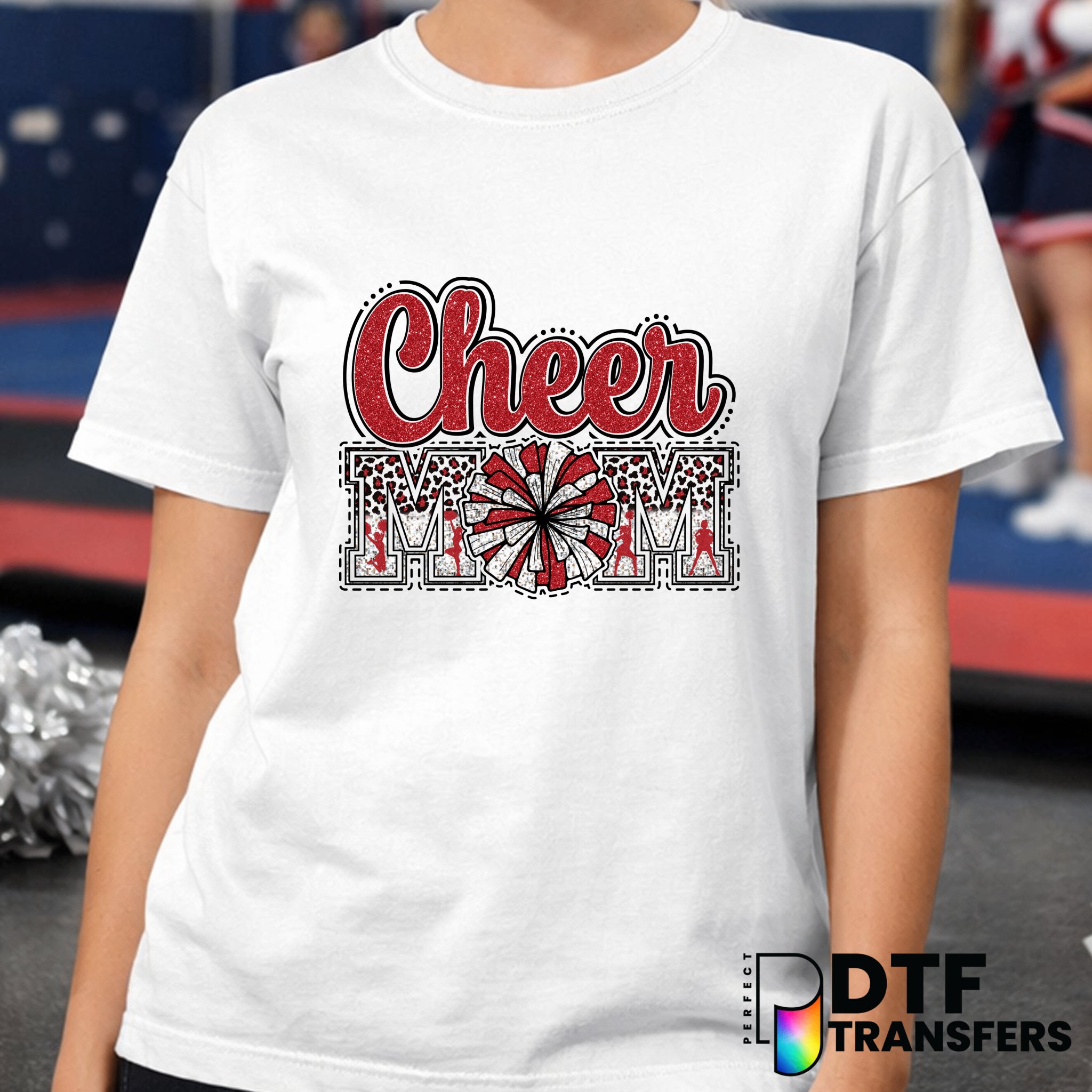 Cheer Mom – Cheerleading DTF Transfer