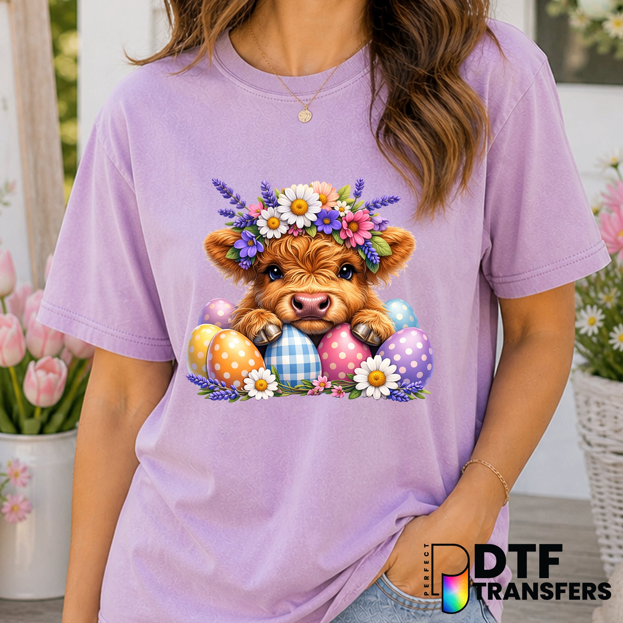 Happy Easter – Easter DTF Transfer