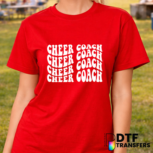 Cheer Coach – Cheerleading DTF Transfer