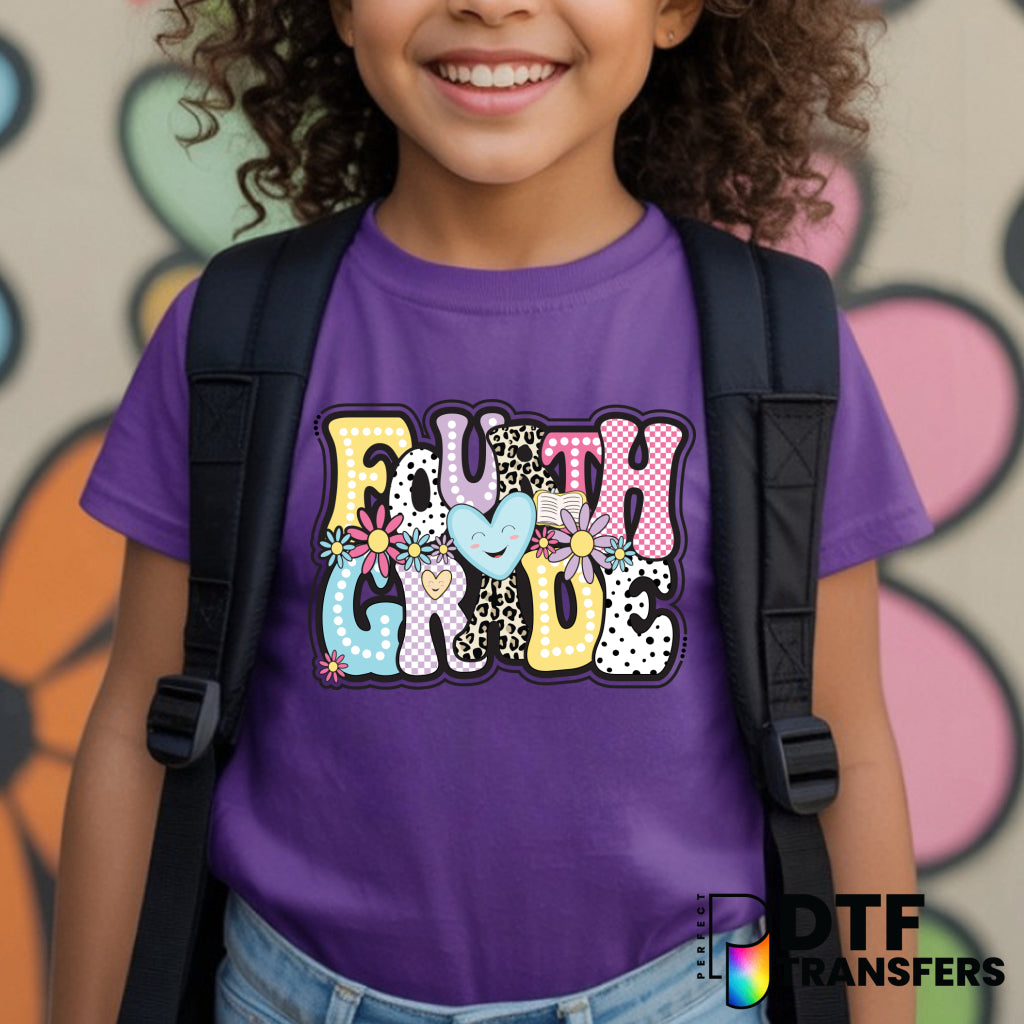 Fourth Grade Teacher – Teacher DTF Transfer