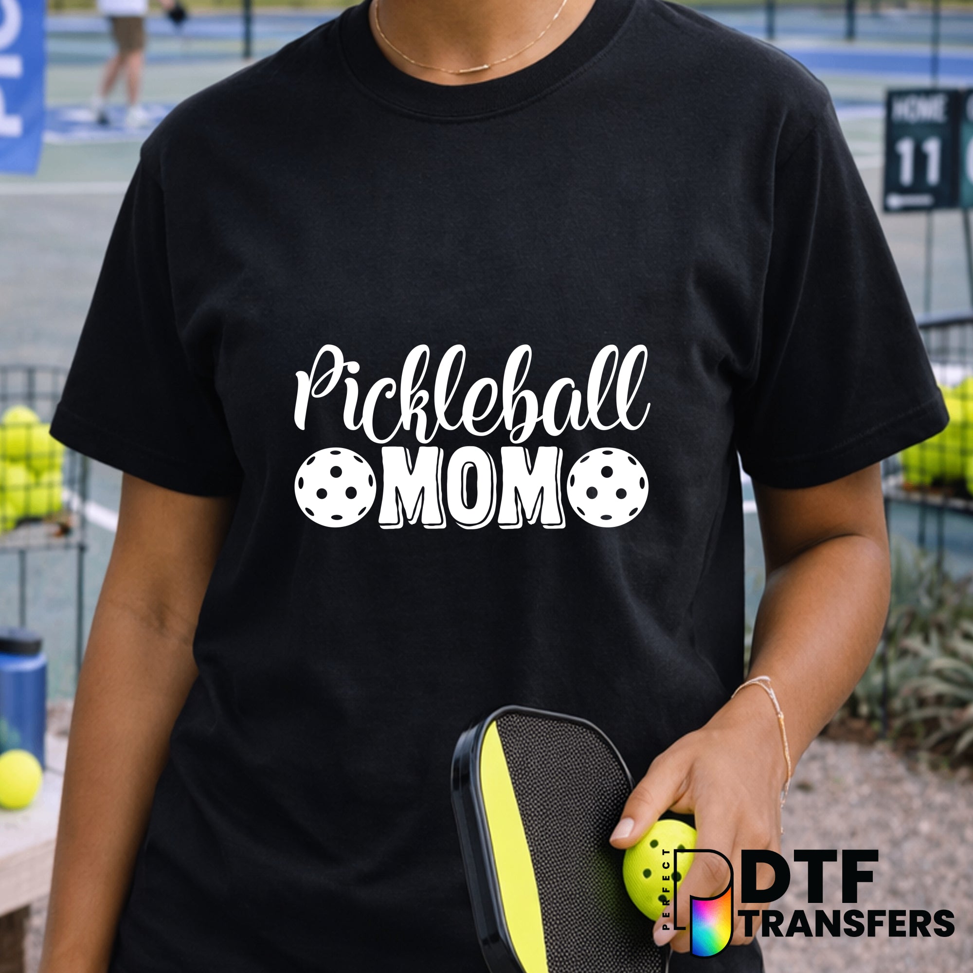 Pickleball Mom – Pickleball DTF Transfer